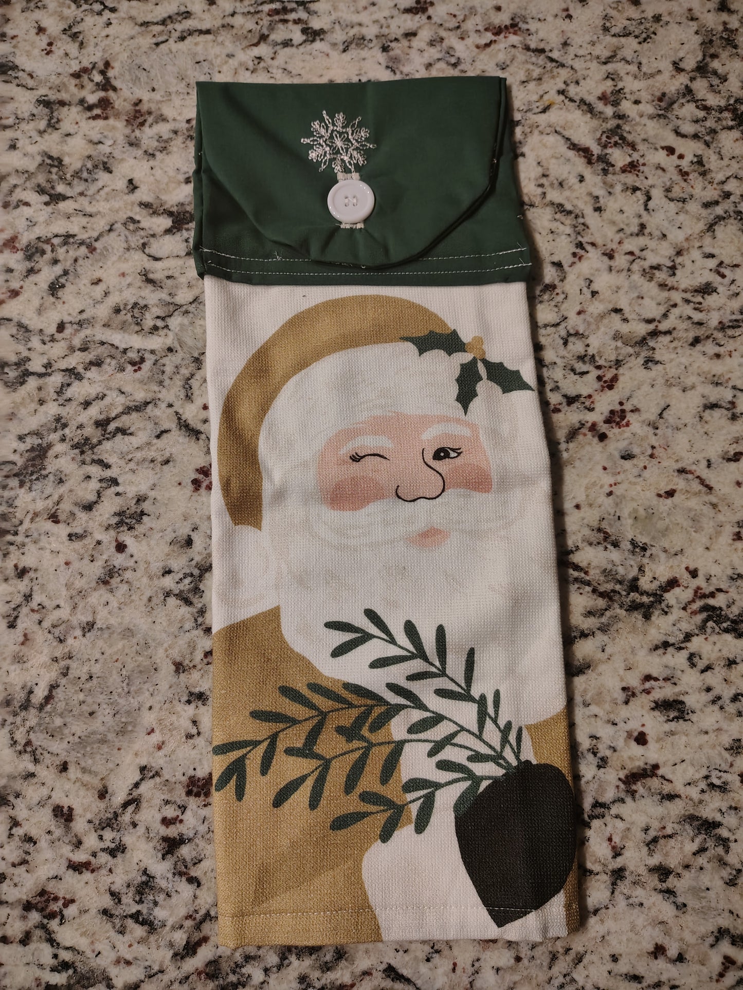Winking Santa