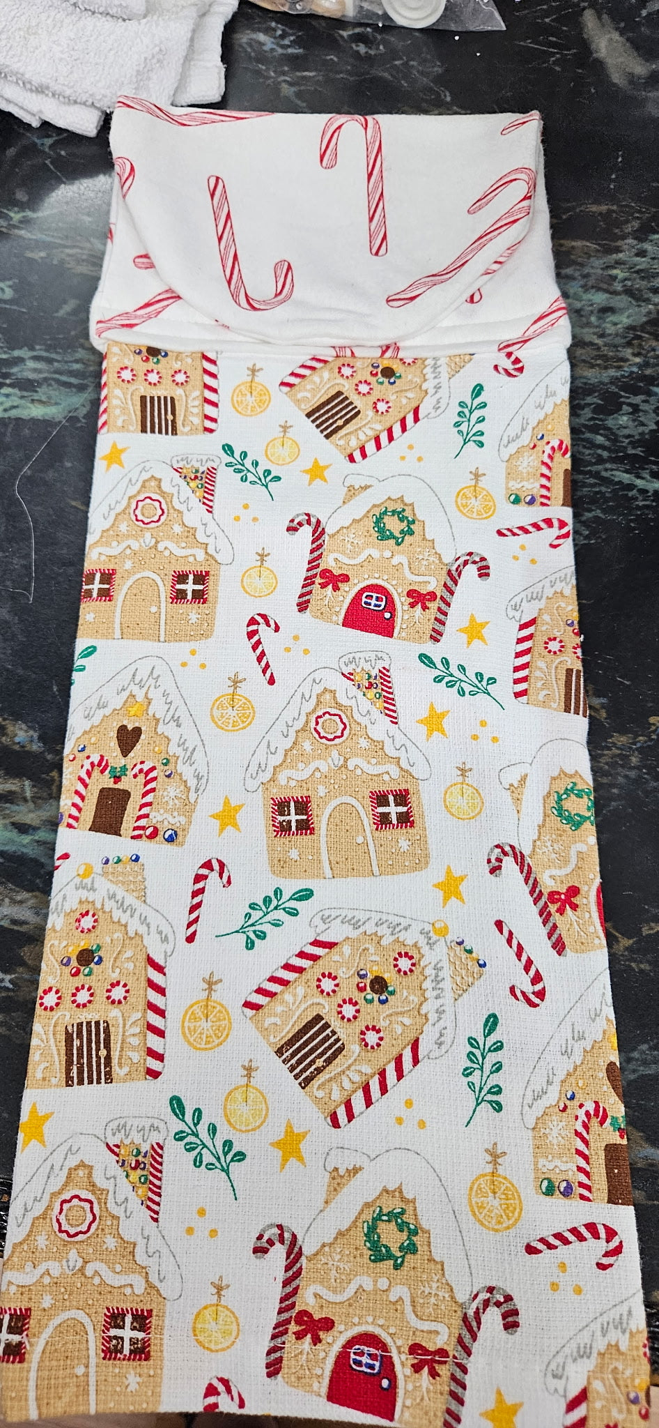 Gingerbread candy cane