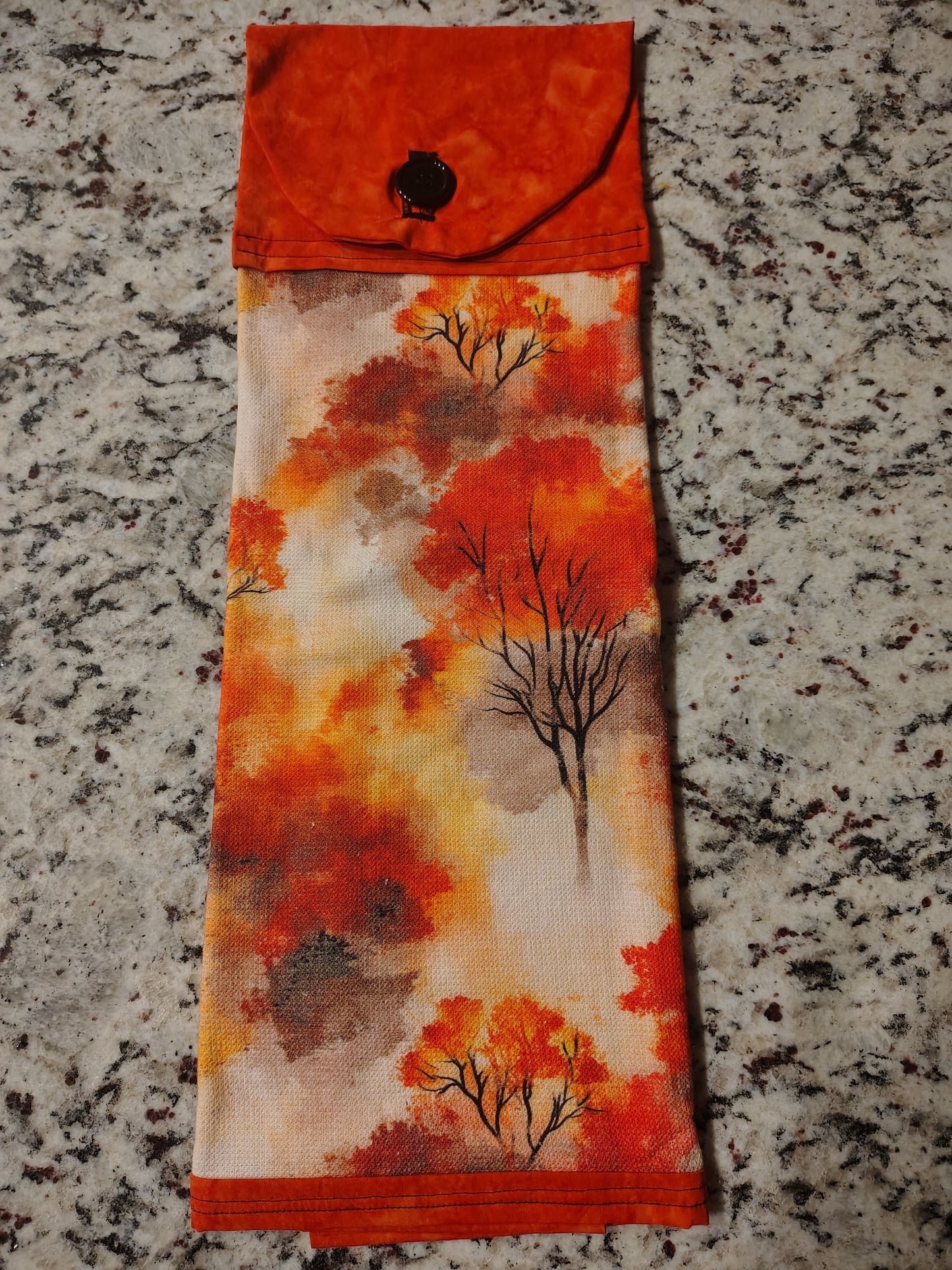Fall tree watercolor