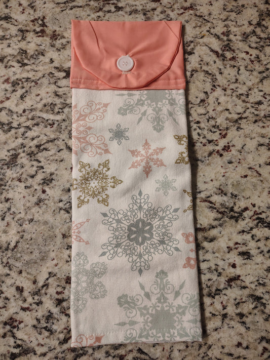 Pink snowflake